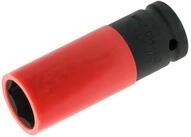 SW-Stahl 07873L Radmuttereinsatz 21 mm - 1/2 Zoll Schlagnuss d&uuml;nnwandig 
