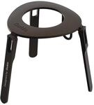 OutIn Faltbarer Kaffeest&auml;nder aus Aluminium mit Karabiner | Stabiler Halter aus