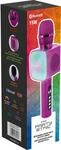 Bigben Karaoke-Mikrofon mit Lichteffekten, Rosa PARTYBTMIC2PK