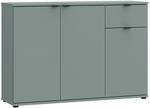 Casa Vital Kommode Ganymede 231, 120x34x82 cm, 2 Innenschr&auml;nke mit Einlegeb&ouml;den, 1