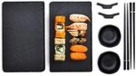 mikamax Sushi-Set f&uuml;r Zwei &ndash; 8-teiliges Geschenkset mit St&auml;bchen und