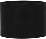 Light & Living Lampenschirm Zylinder Livigno - Schwarz - &Oslash;30x21cm | Zylinder -