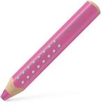 Faber-Castell - Buntstift Grippy Bonbonrosa 3-in-1 Malstift | Dicker Farbstift...