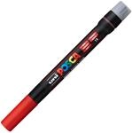 POSCA - Acrylmarker PCF-350 Rot Pinselspitze | Marker mit wasserbasierter