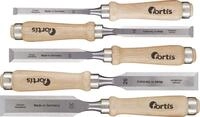 FORTIS Stechbeitel Satz Holzheft5 tlg. im Karton