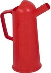 &Ouml;lma&szlig;gef&auml;&szlig; 1.000 ml aus Polypropylen, rot &ndash; chemikalienbest&auml;ndiger Messbecher