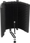Pronomic MP-80F Micscreen Schwarz, Portabler Absorber und Diffusor | 5/8"...