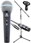 Pronomic Superstar Mikrofonset (Komplettset, dynamisches Gesangs Mikrofon,