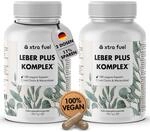 Leber Komplex - 360 Kapseln hochdosiert - mit Mariendistel (80% Silymarin),