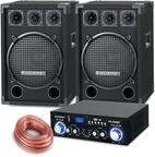 McGrey PA Komplettset DJ Anlage PowerDJ-2000 (System mit Partyboxen,...