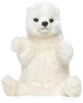 Handpuppe Eisb&auml;r &ndash; Wei&szlig; &ndash; 31 cm &ndash; Realistisch &ndash; Pl&uuml;sch Handpuppe
