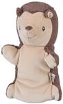 Sterntaler Handpuppe Igel, Kinder- und Babyspielzeug, weicher Flausch, wattiert mit