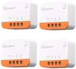 SONOFF ZBMINIL2 Zigbee Smart Schalter,4 St&uuml;ck 2 Way Smart Switch(Kein...