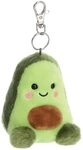 AURORA 34053 Palm Pals Airy Avocado Clip-On, 10 cm, Pl&uuml;schtier, gr&uuml;n & braun