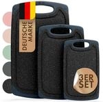 Blumtal Schneidebrett Set mit 3 Gr&ouml;&szlig;en (S/M/L) - Schneidebrett Kunststoff gro&szlig; +