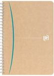 Oxford Touareg Notizbuch, A5, kariert, 5 mm, 180 Seiten, Recyclingpapier,