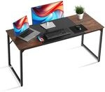 VEVOR Computertisch B&uuml;rotisch Schreibtisch (160 x 60 cm Tischplatte), moderner