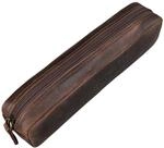 STILORD Preston Etui aus Leder Federm&auml;ppchen Vintage Vintage Lederetui Stifterolle