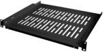 LogiLink SF1C45B - 19" Einschubfach (1 HE) f&uuml;r Stand-, Serverschr&auml;nke mit Mind.