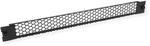 VALUE 19"-Bel&uuml;ftungsplatte Snap-in, 1 HE, RAL 9005 Tiefschwarz