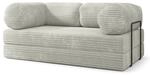 Masseno Schaumstoffsofa ALVIO mit Schlaffunktion, Schlafsofa, Wohnzimmersofa,...