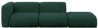 ALTDECOR Sofa Couchsofa MIRA-S3 296x89x70 - Gr&uuml;n | Corner Sofa Bett Eckcouch...