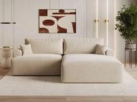 GRAINGOLD Serene L Ecksofa modern mit Bettfunktion, 259x145 cm, L-Form Sofa,