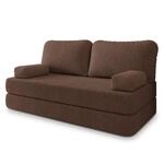 Masseno Schaumstoffsofa NIKSI mit Schlaffunktion, Schlafsofa, Wohnzimmersofa, Couch,