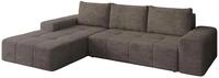 Mirjan24 Ecksofa Tonseo L mit Schlaffunktion (Lumo 40, L) | Eckcouch mit Bettkasten,