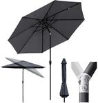 Sekey&reg; 300 cm Sonnenschirm Aluminum Marktschirm Gartenschirm Terrassenschirm...