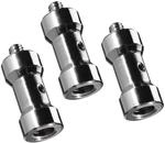 Walimex Set 3X Spigot Gewinde Adapter 1/4 Zoll auf 3/8 Zoll &ndash; Gewindeadapter...