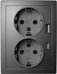 McPower Steckdosen Set Flair | 2-fach | Steckanschluss | 250V~/16A |...