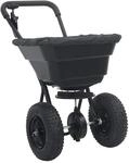 vidaXL Streuer Schwarz 53 x 81,5 x 78 cm PVC und Stahl
