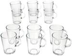 Ritzenhoff & Breker Coredo 12er Set Teegl&auml;ser mit Henkel I 250ml, H10,5cm I