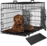 tectake&reg; Hundek&auml;fig, Hundegitter Box, Dog Kennel, Hundebox faltbar,...