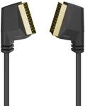Hama Scart-Kabel, Stecker auf Stecker, vergoldet, 1,5 m