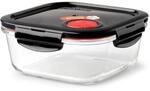 Lock & Lock Frischhaltedose aus Glas mikrowellengeeignet - Oven Glass - Auflaufform