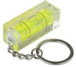 kabelmeister Mini-Wasserwaage mit Schl&uuml;sselanh&auml;nger, Neon