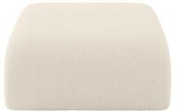 ALTDECOR Pouf Wohnzimmer Sitzhocker MIRA-PUF 91x89x40 Beige | Sitzsack Cord...