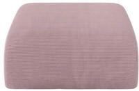 ALTDECOR Pouf Wohnzimmer Sitzhocker MIRA-PUF 91x89x40 Rosa | Sitzsack Cord Sitzpuff