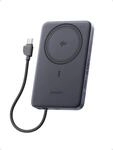 UGREEN MagFlow Air Ultra Slim Powerbank Magsafe 10000mAh Qi2 15W, (Grau) | PD30W, Qi2