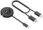 AISENS ASWL-H2KC30M003-BK - USB-C auf HDMI, kabellos, 1080P, 30 m