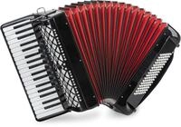 Classic Cantabile Secondo V Akkordeon 96 Bass schwarz hochglanz &ndash; 37...