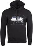 New Era Fleece Hoody - NFL Seattle Seahawks 2.0 schwarz 3XL