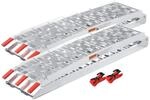 Wiltec 2X Auffahrrampe 223 cm 680 kg f&uuml;r ATV Motorrad Quad, Aluminium...
