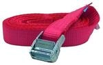 PROTEC.class PZK635 Zurrgurt, 35mm mit Klemmschloss, 6m, rot