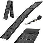 TRUTZHOLM 1x Auffahrrampe Alu klappbar L&auml;nge 226 cm Traglast 680 kg schwarz 