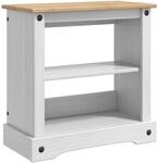 vidaXL Aquariumst&auml;nder Corona Wei&szlig; und Braun 60,5 x 30 x 60 cm 150 kg