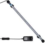 vidaXL led aquarium lampe 48 cm blau