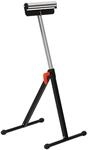 HOMCOM Rollenbock, Rollenauflage bis 90 kg Schwarz 44 x 50 x 68-110 cm 